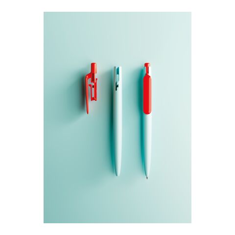 Prodir DS11 stylo à bille à poussoir mat blanc | non disponible | non disponible | sans marquage