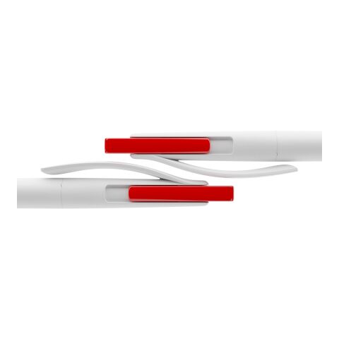 Prodir DS2 stylo à bille à poussoir mat blanc | non disponible | non disponible | sans marquage | Métal satiné