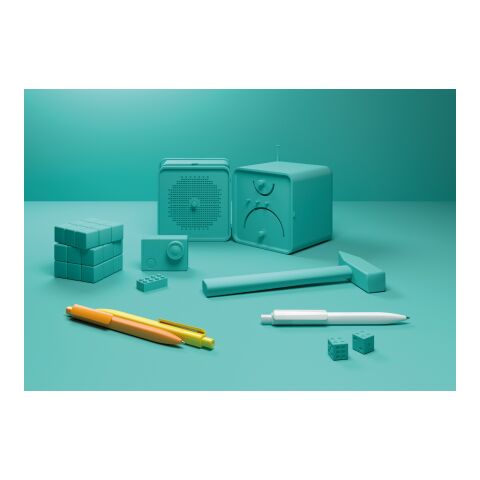 Prodir DS4 stylo à bille à poussoir mat blanc | non disponible | sans marquage | sans marquage