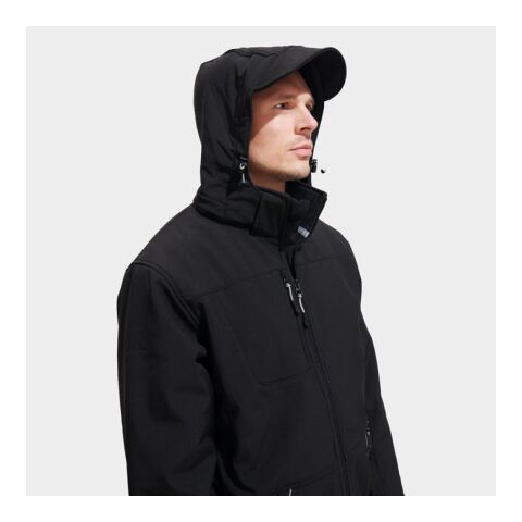 ROCK MEN PARKA SOFTSHELL noir | M