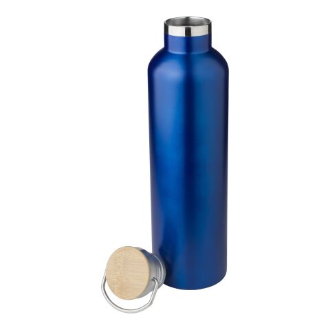 Bouteille double paroi en acier inoxydable Damien bleu | sans marquage | non disponible | non disponible