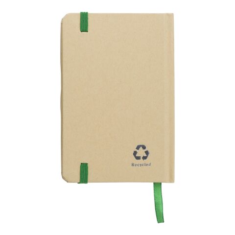 Carnet A6 en matériau recyclé John noir | sans marquage | non disponible | non disponible