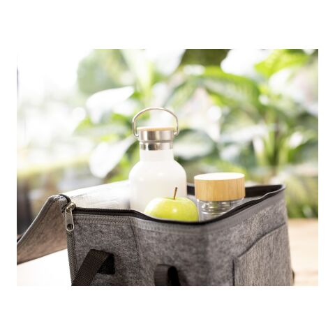 Sac isotherme en feutre Rpet Mason gris | sans marquage | non disponible | non disponible