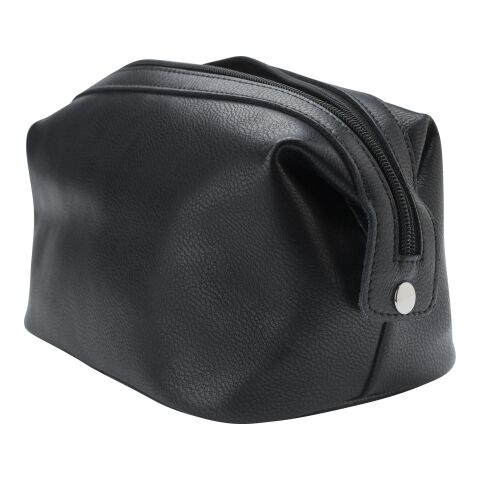 Trousse de toilette en cuir Flynn noir | sans marquage | non disponible | non disponible