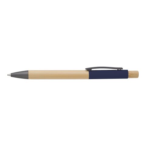 Stylo bille en bambou Cesar bleu | sans marquage | non disponible | non disponible