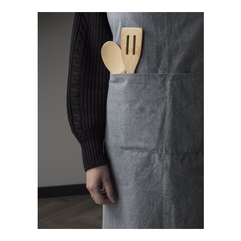 Tablier en rPET Baylor gris | sans marquage | non disponible | non disponible