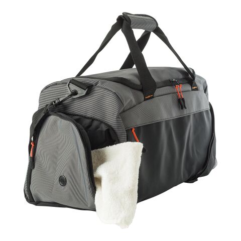 Sac de sport en polyester 500D Mabel gris | sans marquage | non disponible | non disponible