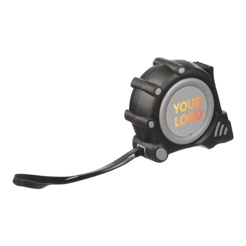 Mètre-ruban en ABS de 5 m noir | sans marquage | non disponible | non disponible