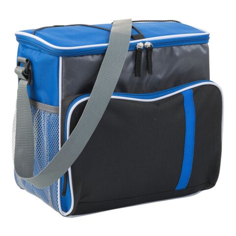 Sac isotherme zippé en polyester 600D. bleu cobalt | sans marquage | non disponible | non disponible