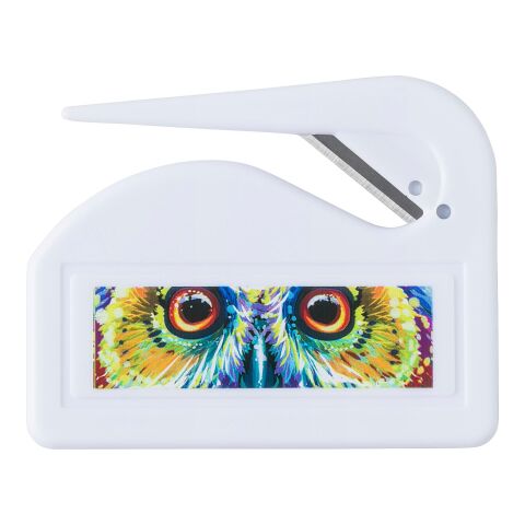 Ouvre-lettre en plastique. noir | sans marquage | non disponible | non disponible