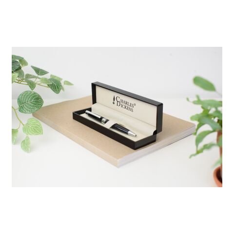 Stylo bille Charles Dickens® Troja noir | sans marquage | non disponible | non disponible