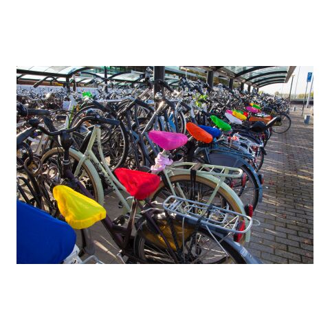 Protège-selle en polyester orange | sans marquage | non disponible | non disponible