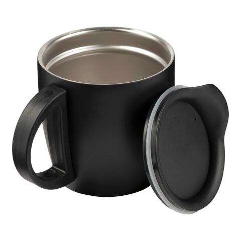 Mug étanche double paroi noir | sans marquage | non disponible | non disponible