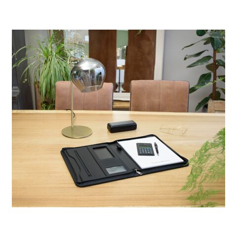 Conférencier A4 zippé Charles Dickens® noir | sans marquage | non disponible | non disponible