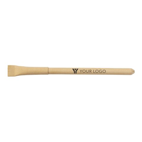Stylo bille en carton recyclé marron | sans marquage | non disponible | non disponible
