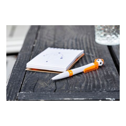 Stylo bille football rouge | sans marquage | non disponible | non disponible