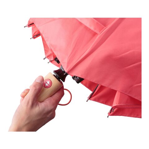Parapluie en rPET Teodora rouge | sans marquage | non disponible | non disponible