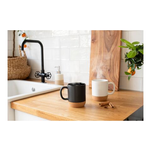 Mug en céramique Rosamund blanc | sans marquage | non disponible | non disponible