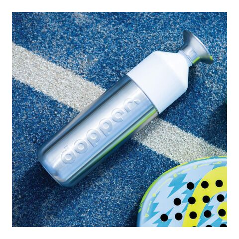 Dopper Steel 1.1 L argent/blanc | sans marquage | non disponible | non disponible