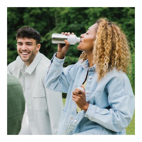 Dopper Steel 350 ML argent/blanc | sans marquage | non disponible | non disponible