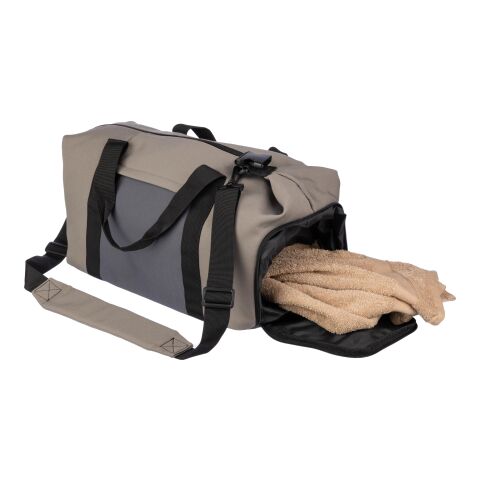 Sac de sport en polyester Ines marron | sans marquage | non disponible | non disponible