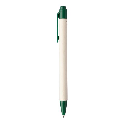 Stylo bille en brique de lait recyclée Heike blanc | sans marquage | non disponible | non disponible