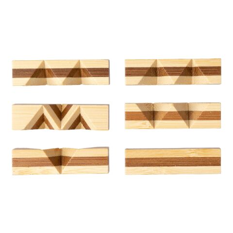 Jeu de patience en bois Inge marron | sans marquage | non disponible | non disponible