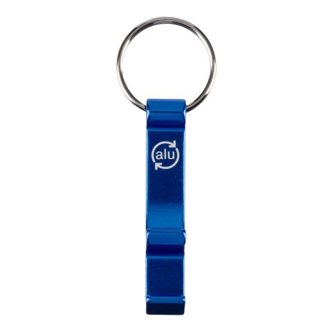 Porte-clés en aluminium recyclé Anneliese noir | sans marquage | non disponible | non disponible
