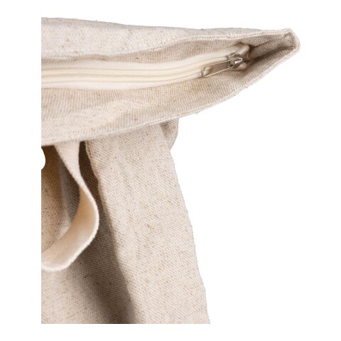 Sac à dos roll-top en chanvre Margarete beige | sans marquage | non disponible | non disponible