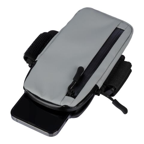 Pochette brassard en PU et polyester Christel bleu cobalt | sans marquage | non disponible | non disponible