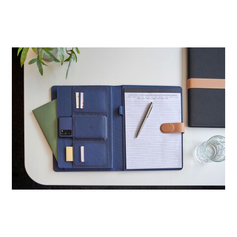 Conférencier A4 en rPET et PU Sven bleu | sans marquage | non disponible | non disponible