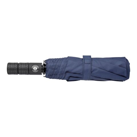 Parapluie pliable en rPET 190T Kameron bleu