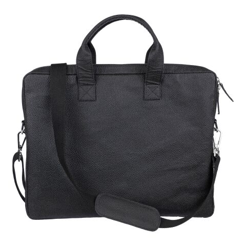 Sacoche porte-ordinateur de 15''en peau de tomate Lillian noir | sans marquage | non disponible | non disponible