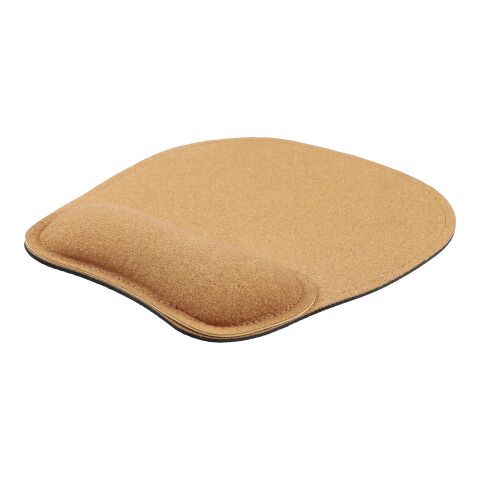 Tapis de souris ergonomique en liège Edwin marron | sans marquage | non disponible | non disponible