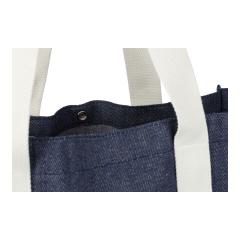 Sac shopping en denim 280 g/m2 Gretchen bleu | sans marquage | non disponible | non disponible