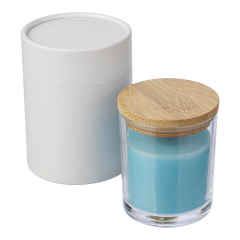 Bougie dans un contenant en verre Riven noir | sans marquage | non disponible | non disponible