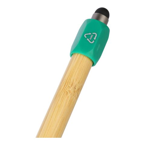 Stylo bille en bambou avec fonction spinner Fenn rouge | sans marquage | non disponible | non disponible
