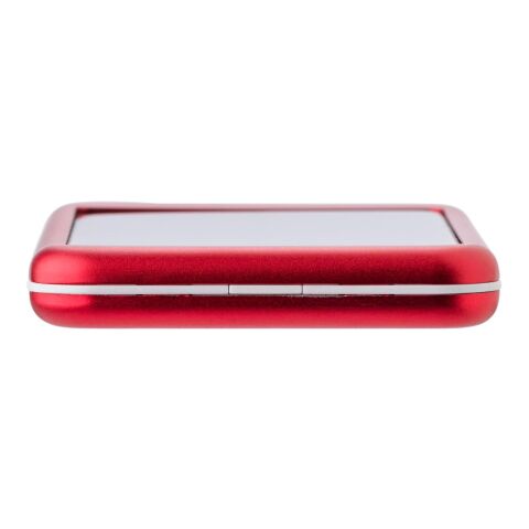 Power Bank solar de aluminio Tycho rouge | sans marquage | non disponible | non disponible