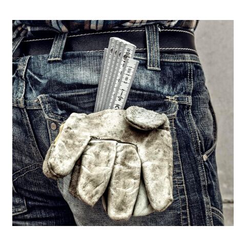 Mètre pliant Stabila en ABS de 2 m Gloria 1100 Série blanc | sans marquage