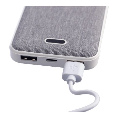 Power Bank de ABS reciclado Tovi blanc | sans marquage | non disponible | non disponible