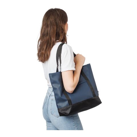 Bolsa de tela de poliéster rPET (600D) Lumi bleu | sans marquage | non disponible | non disponible