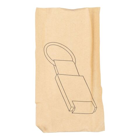 Llavero de tela vaquera Ori bleu | sans marquage | non disponible | non disponible