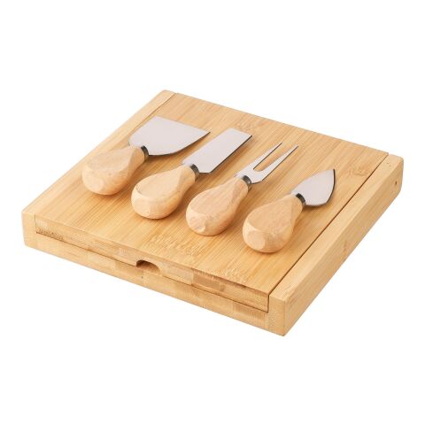 Tabla de bambú para quesos Zea marron | sans marquage | non disponible | non disponible