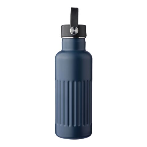 Botella termo de acero inox. reciclado (500 ml) Lior bleu | sans marquage | non disponible | non disponible