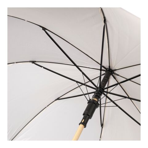 Parapluie golf automatique en rPET 190T Milan noir | sans marquage