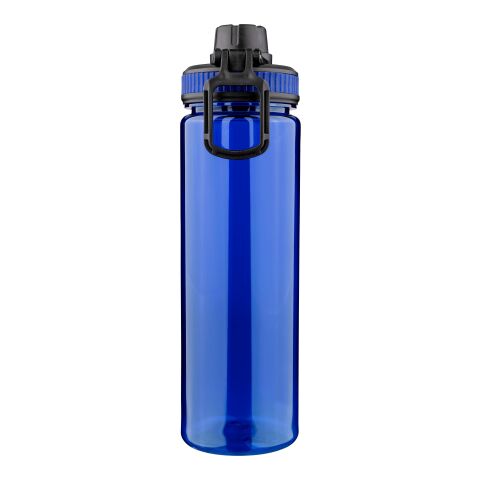 Gourde de 750 ml en rPET Olivian bleu cobalt | sans marquage | non disponible | non disponible
