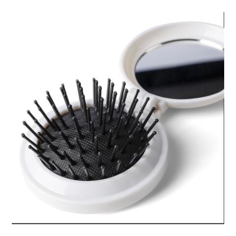 Brosse pliable en ABS Eloi blanc | sans marquage