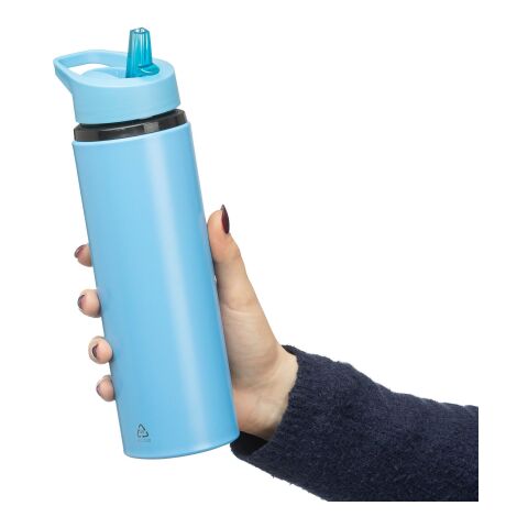 Gourde de 500 ml en acier inoxydable recyclé Zeno rouge | sans marquage | non disponible | non disponible
