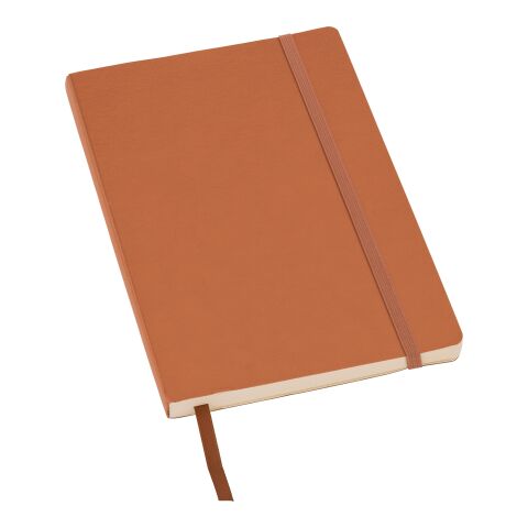 Carnet A5 avec couverture souple en PU Mireia blanc | sans marquage | non disponible | non disponible