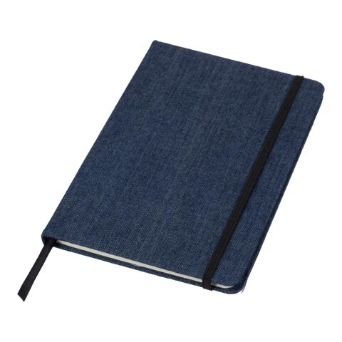Carnet A5 en denim Alfred bleu | sans marquage | non disponible | non disponible